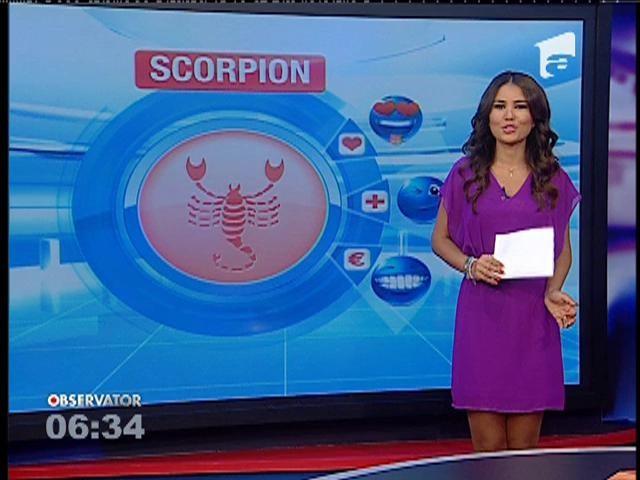 Scorpionii au noroc în afaceri: Horoscopul zilei, cu Andreea Joița!