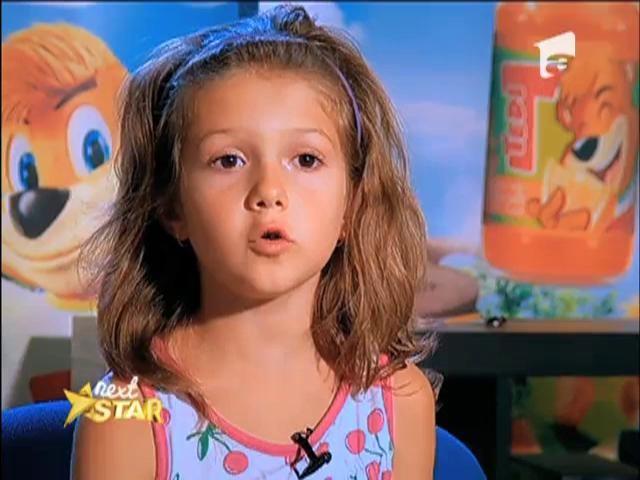 Irina Gherasim, micuța actriță de la Next Star! A jucat alături de juratul TCDU, Aurelian Temișan