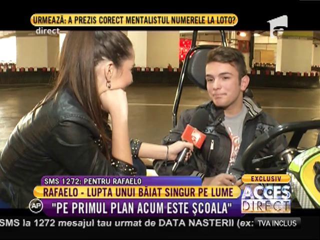 Rafaelo Varga are și calități de moderator tv! Concurentul X Factor i-a dat legătura, în direct, Andreei Berecleanu