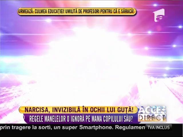 O ignoră complet! De când are o nouă iubită, Narcisa a devenit invizibilă în ochii lui Nicolae Guţă