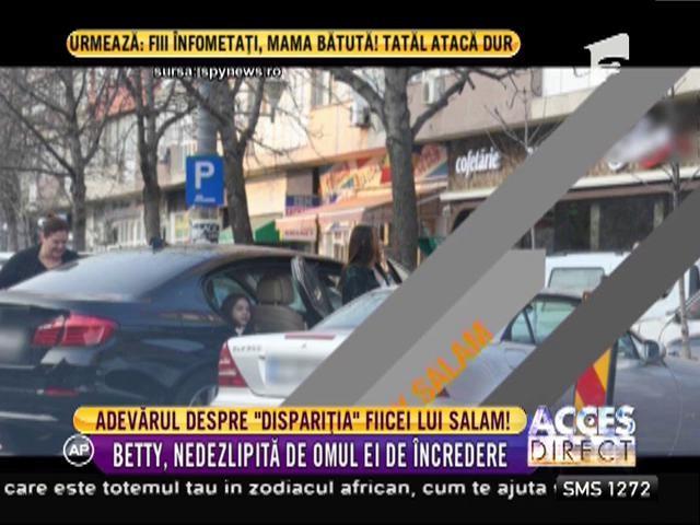 Adevărul despre dispariția fiicei lui Salam! Iată unde se ascunde Betty și cu cine a fost surprinsă