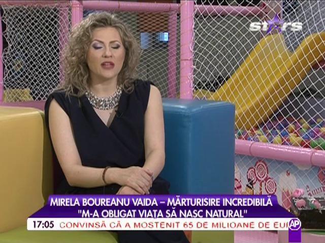 Mirela Boureanu Vaida, detalii ”picante” despre nașterea naturală: ”Nu e ca în filme! Ah, ah, şi vine!”