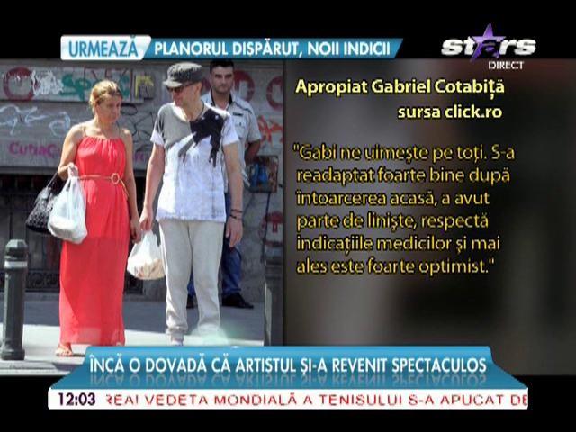 Gabriel Cotabiţă, alături de fata sa, pe stradă! Imaginile pe care le aşteptau toţi românii