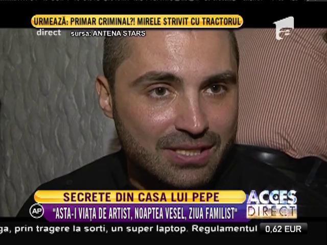 Pepe a dezvăluit care e cel mai ascuns secret al său! Declaraţii în exclusivitate la 