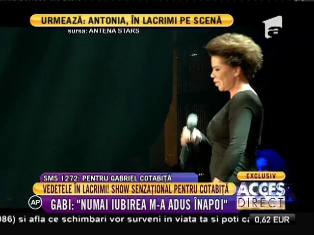 Gabriel Cotabiță, revenire spectaculoasă pe scenă! A susținut un concert incendiar, iar vedetele au fost în lacrimi