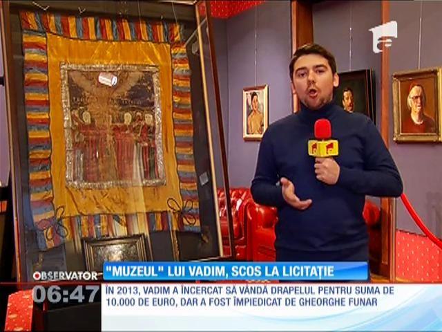 Drapelul de luptă al legiunii lui Avram Iancu, CREZUL UNUI POPOR, scos la licitaţie pentru 5.000 de euro