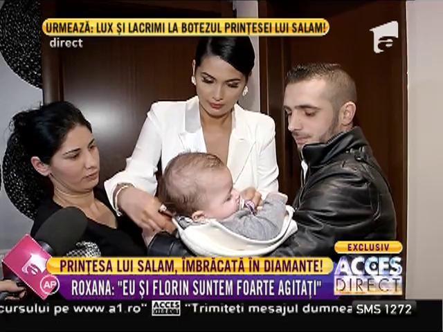 Roxana, logodnica lui Florin Salam, dezvăluie cum a ales numele fetiței! „O cheamă Jaqueline Maria Salam”