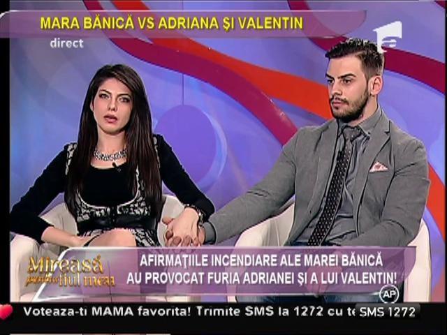 Care este motivul pentru care Mara Bănică se ceartă cu Adriana şi Valentin! 