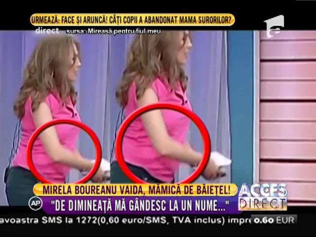 ADORABIL! Mirela Boureanu Vaida ne-a arătat primele imagini cu burtica de gravidă! Dar ce nume a ales vedeta pentru băiețelul său?!