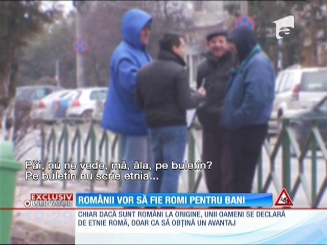 Şi-au cumpărat etnia pe câteva sute de lei! UE dă bani pentru calificarea romilor, iar românii profită!