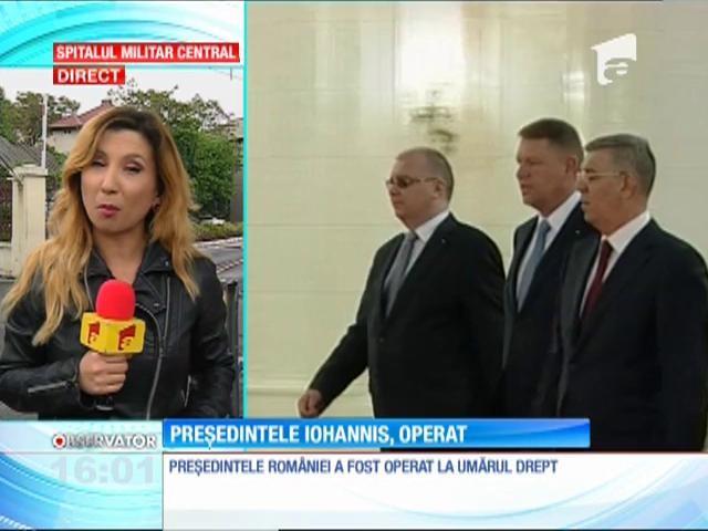 UPDATE: Președintele Klaus Iohannis a fost operat la Spitalul 