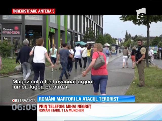 O poveste despe noroc! O familie de români a trecut la câţiva metri de gloanţele atentatului din Munchen