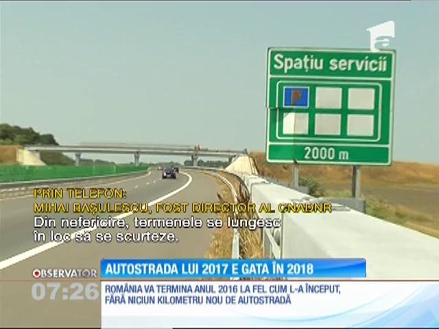 Ruşinos?! De neconceput?! Ce mai contează?! Rezultatul e acelaşi: România va termina anul 2016 fără niciun kilometru nou de autostradă