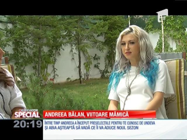 VIDEO! Andreea Bălan, o viitoare mămică model! Mai are puţin până va naşte, aşa că renunţă la concerte. Când o vor revedea fanii pe scenă