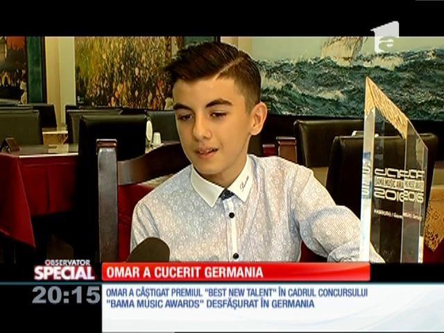 Omar, câştigătorul primului sezon Next Star, a cucerit Germania