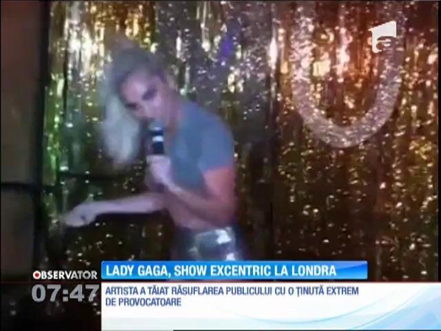 Lady Gaga, show excentric la Londra! Artista a dat buzna într-un club, iar toți i-au privit fără suflare ținuta sumară