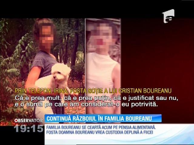 Continuă războiul în familia Boureanu! După ce a bătut-o, fostul politician îi mai dă o „palmă” fiicei sale