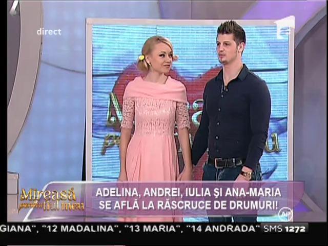 Andrei: ”Am oficializat relația cu Iulia în camera de la hotel, singuri!”