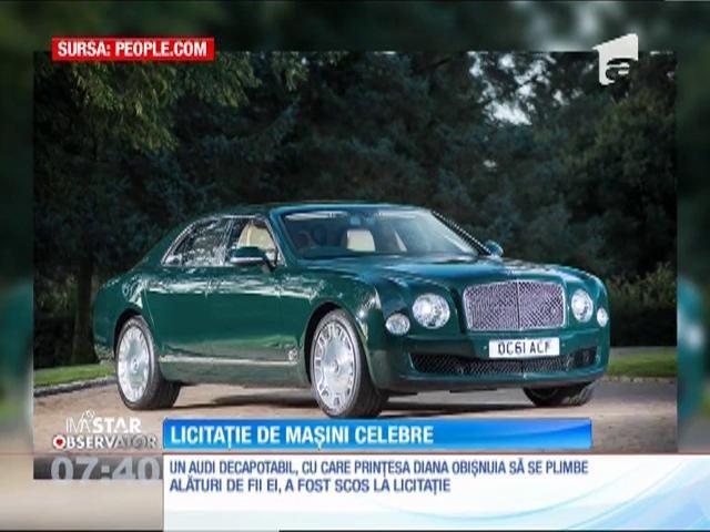 Maşina personală a prinţesei Diana a fost scoasă la licitaţie. Cât valorează și cum arată celebrul autoturism