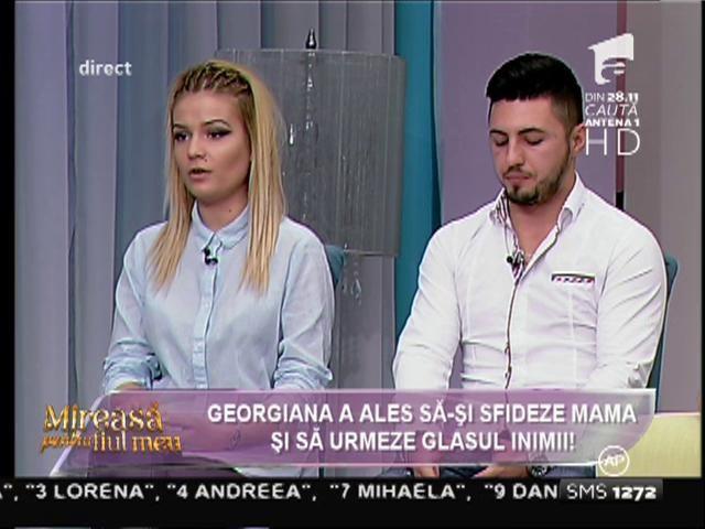 În ciuda opoziției mamei ei, Georgiana și Cristi au format un cuplu la „Mireasă pentru fiul meu”