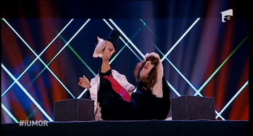 Din categoria „ce poți face cu două tălpi?”. O concurentă din Germania îi cucerește pe jurații de la iUmor cu... picioarele. 