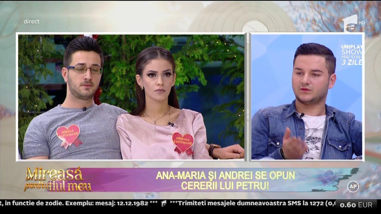 Fanii i-au sărit imediat în cap: ”Cum îndrăznești??” Ce a putut să ceară Petru de la ”Mireasă pentru fiul meu”