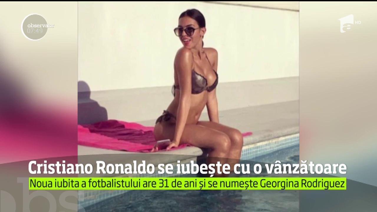 Cristiano Ronaldo se iubește cu o vânzătoare! Cum arată femeia care l-a înnebunit pe celebrul fotbalist!