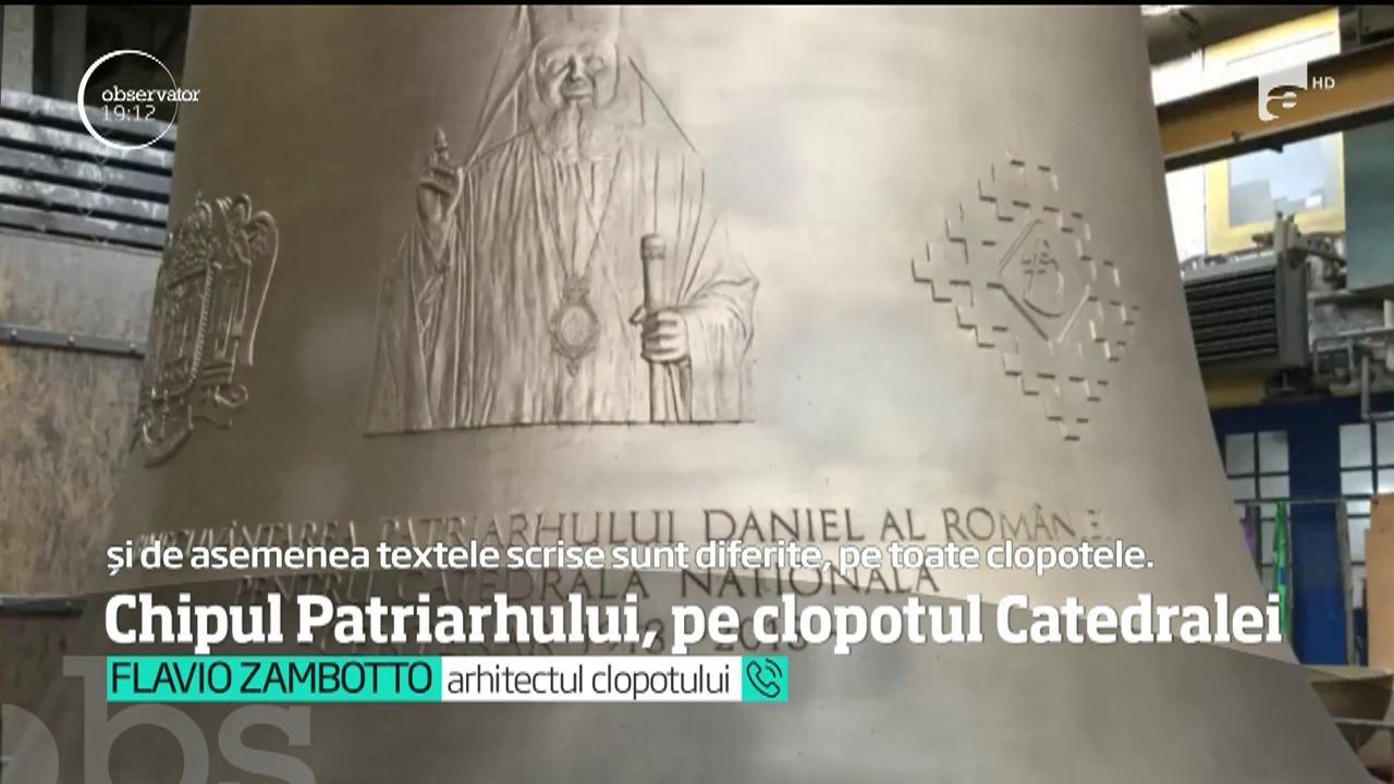 Cel mai mare clopot din Europa va răsuna în Catedrala Mântuirii Neamului! Are 25 de tone şi a costat jumătate de milion de euro