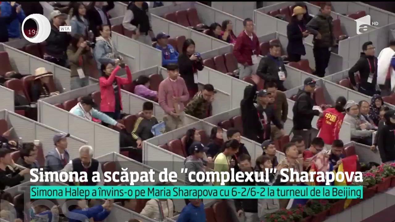 UPDATE! Simona Halep ne-a făcut mândri că suntem români! A învins-o, în premieră, pe Maria Șarapova