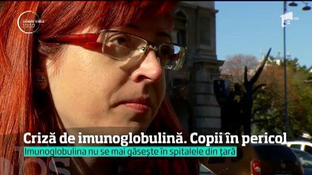 Sute de pacienţi din România, în pericol de moarte! Imunoglobulina nu se mai găseşte în spitale şi farmacii