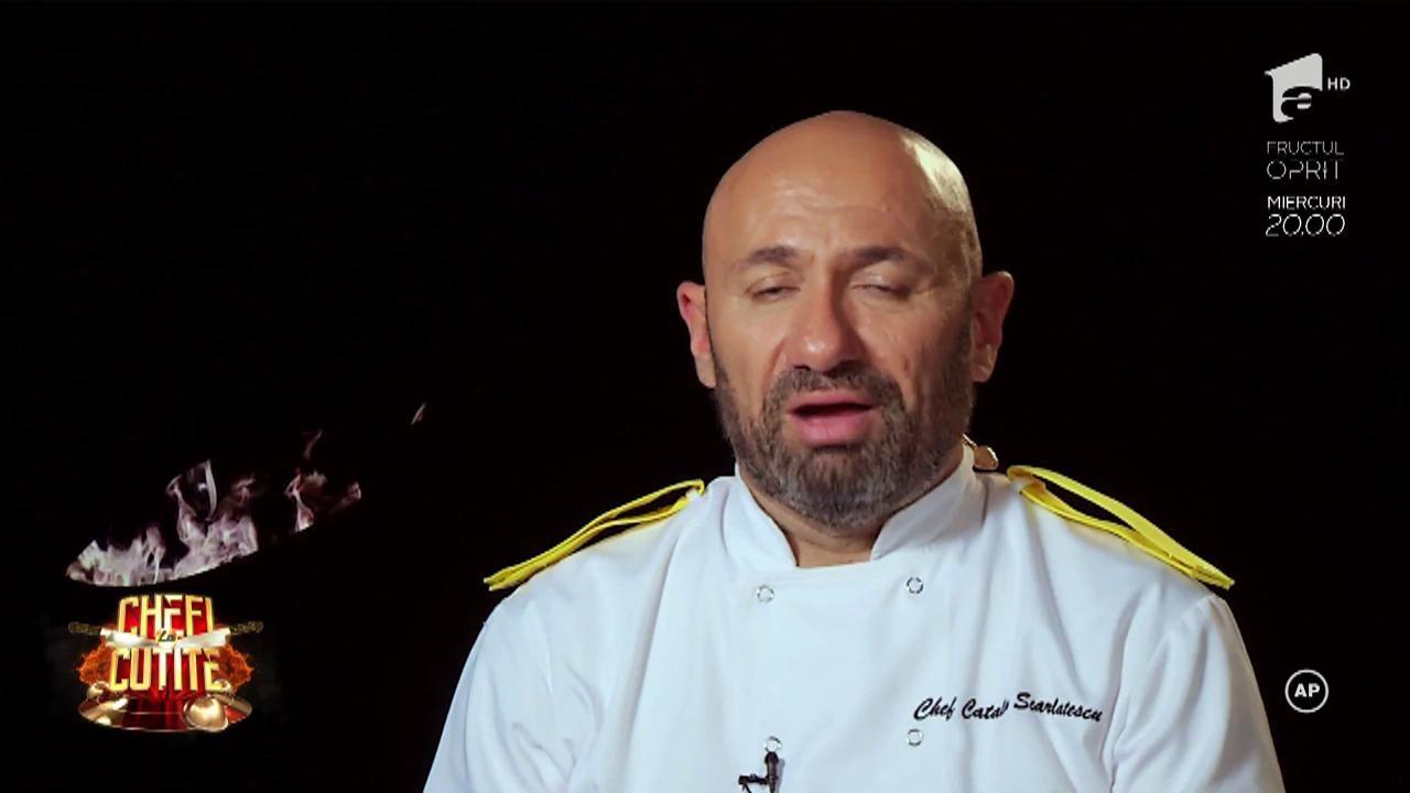 Chef Scărlătescu, un nou șoc în bucătărie: 