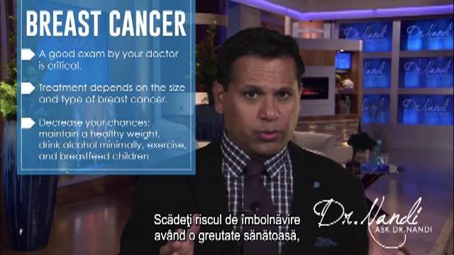 Cancerul la sâni: semne, cauze, solutii -  Ask Dr. Nandi