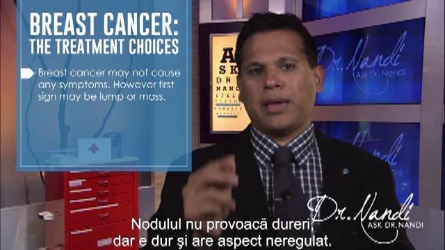 Cancerul la sâni: de la diagnosticare la posibile terapii - Ask Dr. Nandi