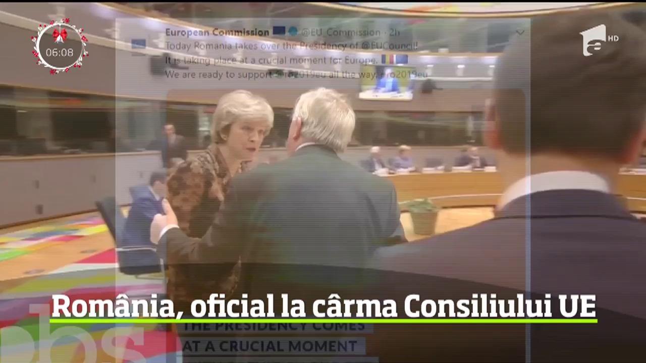 România a preluat oficial preşedinţia Consiliului UE. Ce înseamnă asta pentru țara noastră în 2019