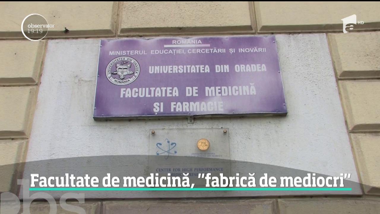 A terminat Facultatea de Medicină din Oradea și a fost dat afară după patru zile! România, în centrul unui scandal medical european