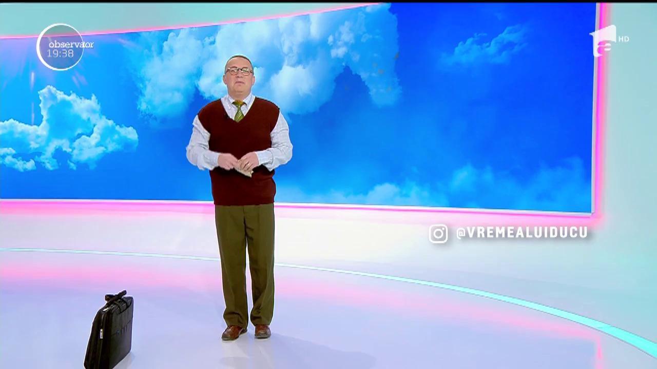 Marius Florea Vizante anunță vremuri de comedie! Vremea cu Ducu, meteorologul aiurit din 