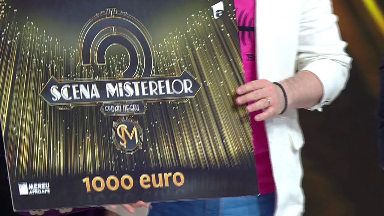 Echipa Starurilor a câștigat a opta ediție Scena Misterelor. 1.000 de euro sunt donați unui elev silitor cu probleme de sănătate