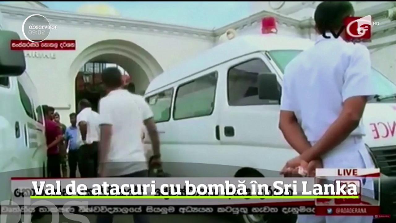 Atentate cu bombă în trei Biserici din Sri Lanka. Filmul evenimentelor cu cel puțin 100 de morți. Oamenii participau la slujba de Paște