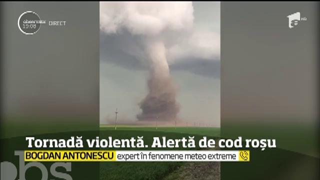 Cod roșu în România! O tornadă cu o forţă uriaşă a declanşat alertă în judeţul Călăraşi!