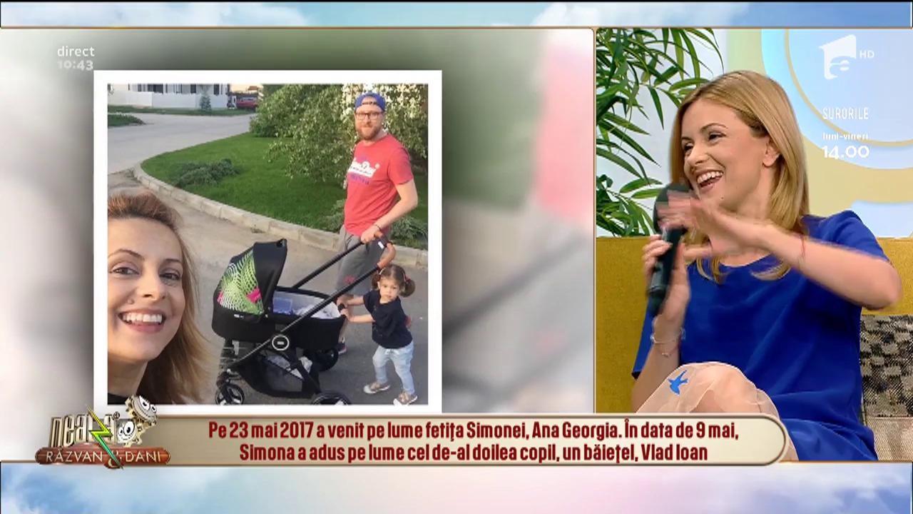 Simona Gherghe s-a întors pe micul ecran! Frumoasa mămică s-a reîntâlnit cu fanii în direct la TV