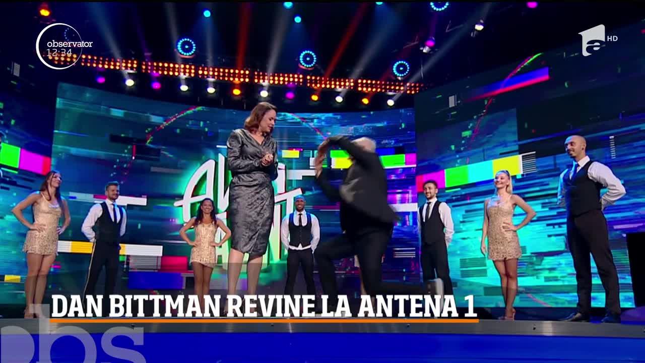 „Antitalent”, la Antena 1. Dan Bittman: ”Am aflat că Andreea Marin nu vrea să mă ia de bărbat!”