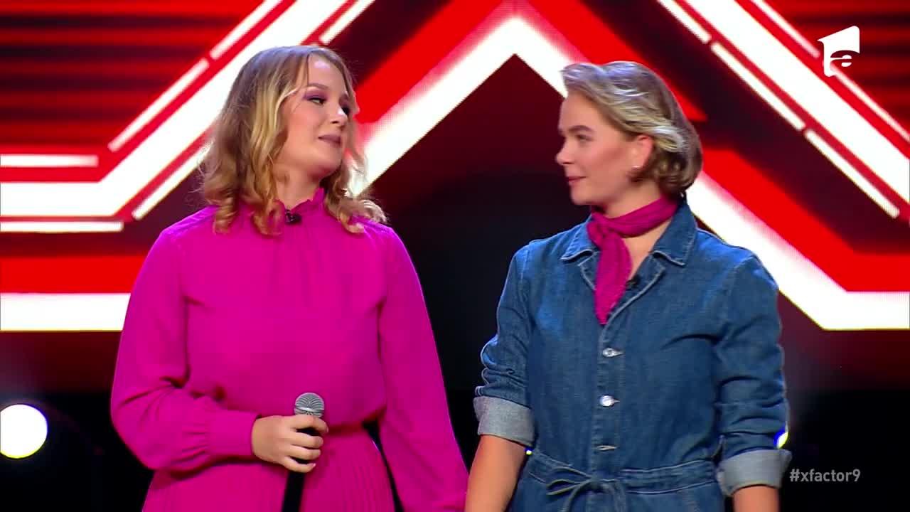 X Factor 2020. Diana și Ioana Conta, adevărata surpriză din etapa Duelurilor. Vocile lor s-au armonizat perfect