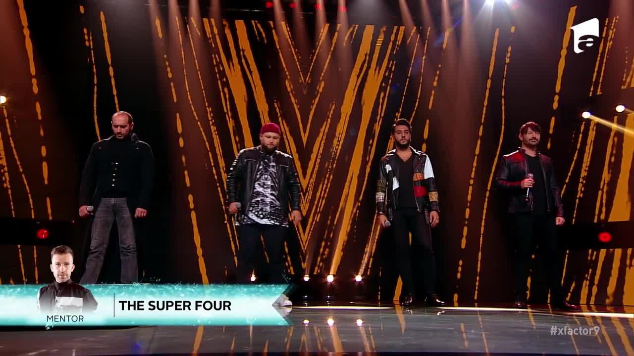 X Factor 2020. Super 4, prestație fantastică în etapa Duelurilor. Momentul lor este greu de uitat