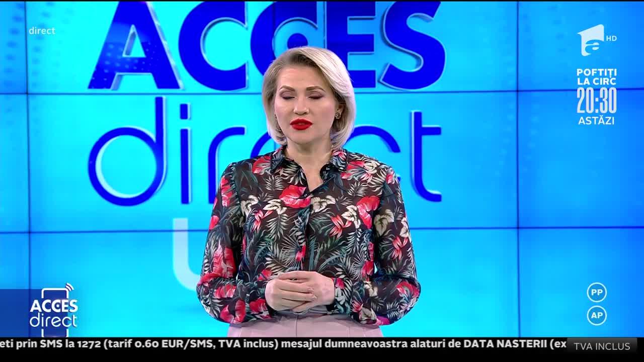 Mirela Vaida, ținută primăvăratică în emisiunea Acces Direct. Tocurile amețitoare pe care le-a încălțat prezentatoarea