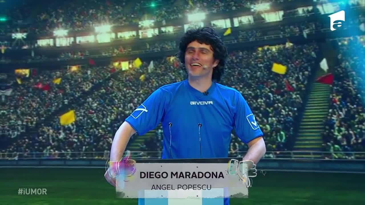 iUmor, 10 martie 2021. Roast istoric la iUmor. Maradona
