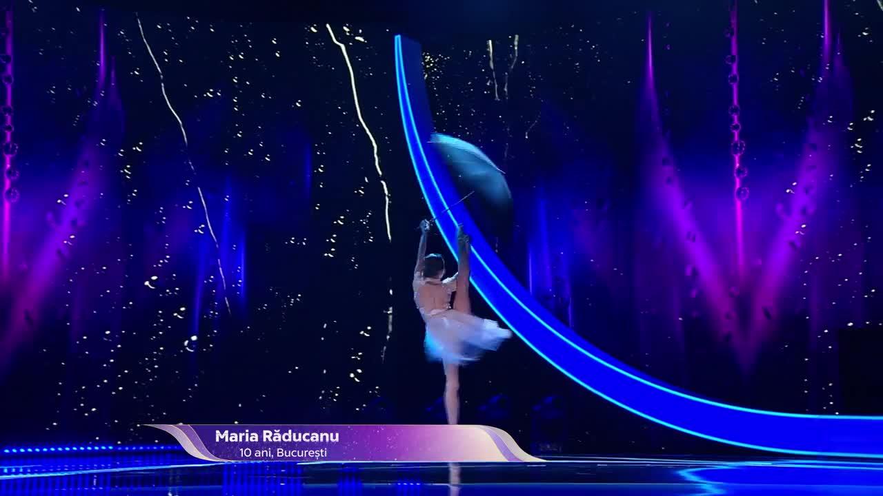 Maria Răducanu, momentul de dans acrobatic care a impresionat publicul