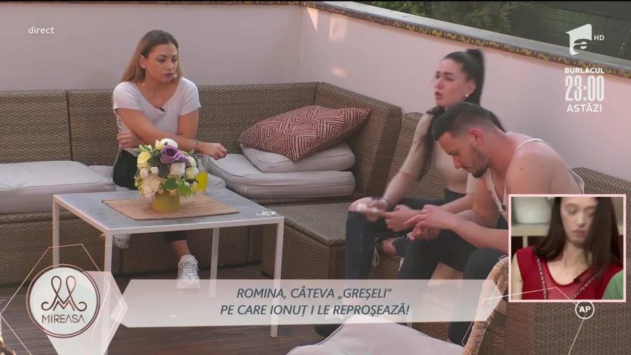 Mireasa 2021, sezon 3. Ionuț și Romina au luat o pauză după crizele mamei Victoria