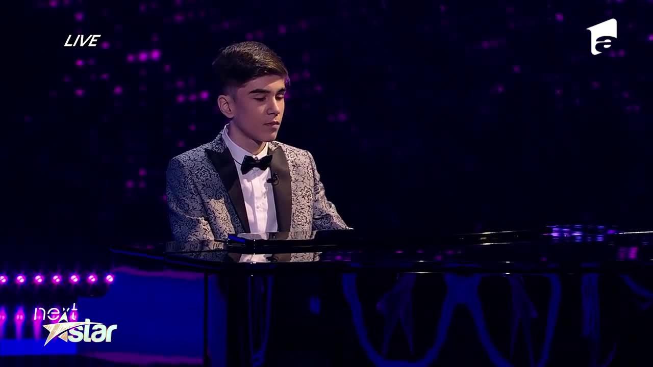 Finala Next Star 2021. Amir Bălteanu, momentul în care jurații s-au emoționat complet. Micuțul a cântat alături de Damian Drăghici