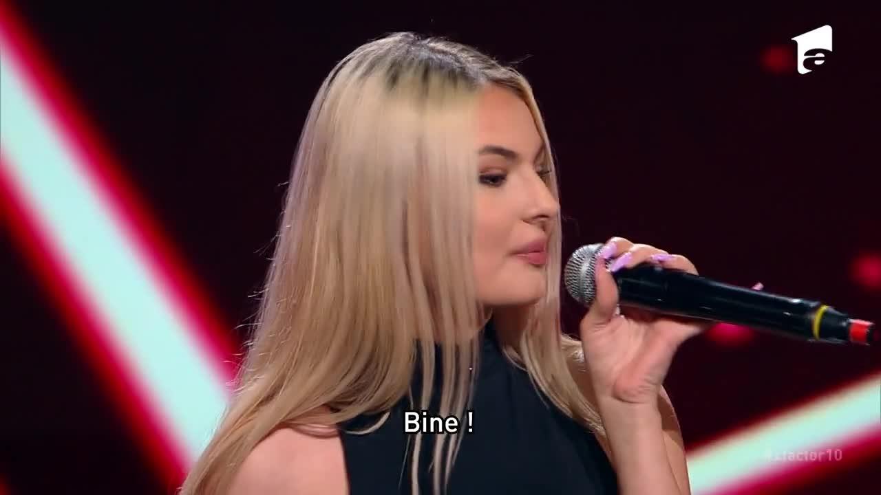 X Factor 2021, 13 septembrie. Delia Andrei a depășit așteptările cu interpretarea piesei 