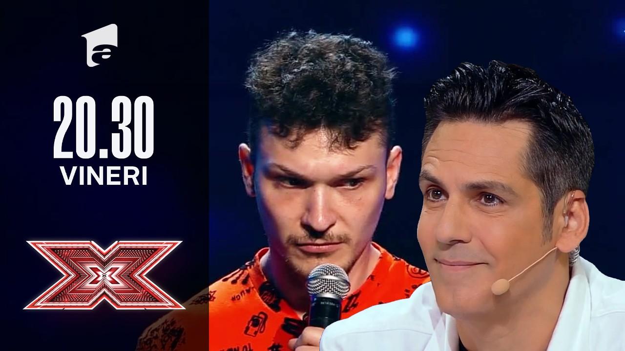 X Factor 2021, 17 septembrie. Andrei Calancea a adus un omagiu tatălui său și apoi a uimit cu piesa „Je suis le même” a lui Garou